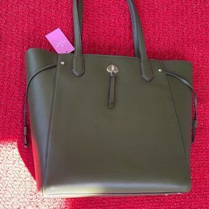 Kate Spade Marti Large Tote Pebbled Leather Enchanted Green